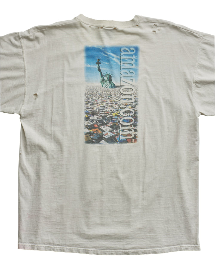 (XL) 2000s Amazon Biggest Bookstore Fruit of the Loom T-Shirt