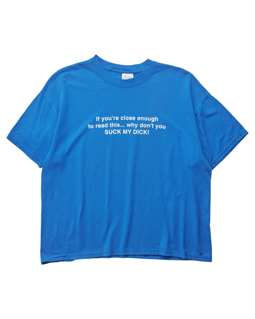(L) 2000s Suck My Dick Hanes T-Shirt