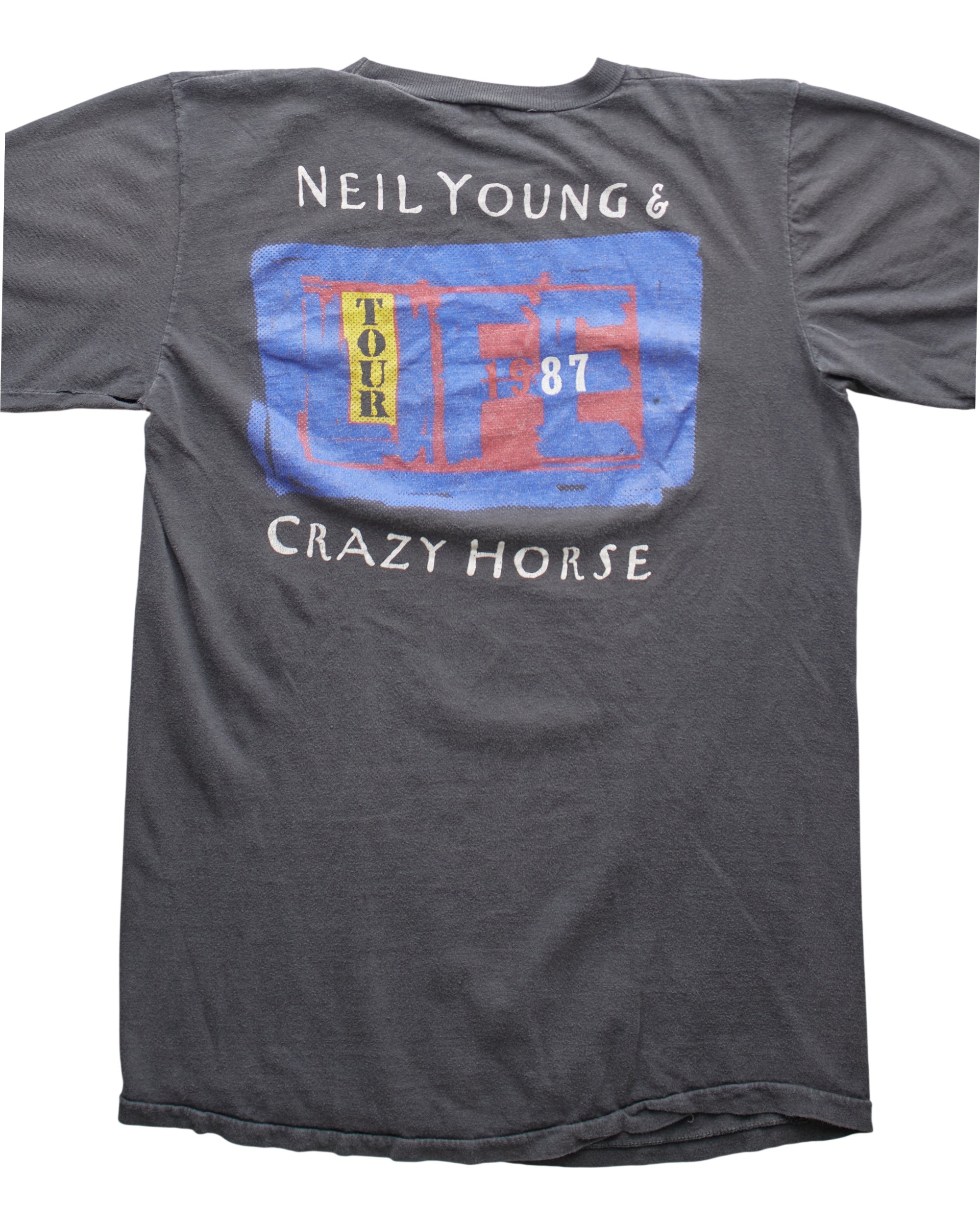 (M) 1987 Neil Young & Crazy Horse T-Shirt