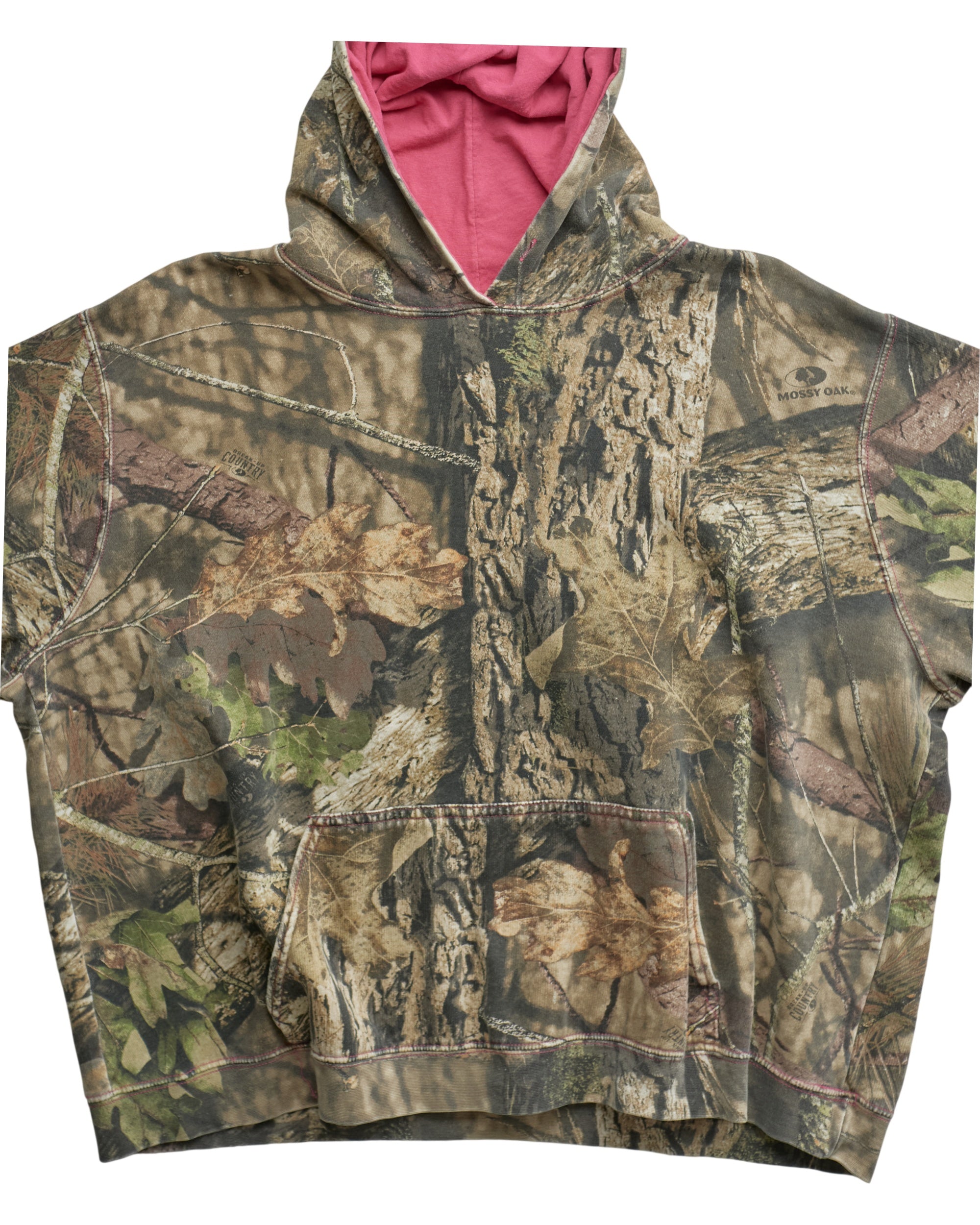(XL) 2000s Camo Mossy Oak Hoodie