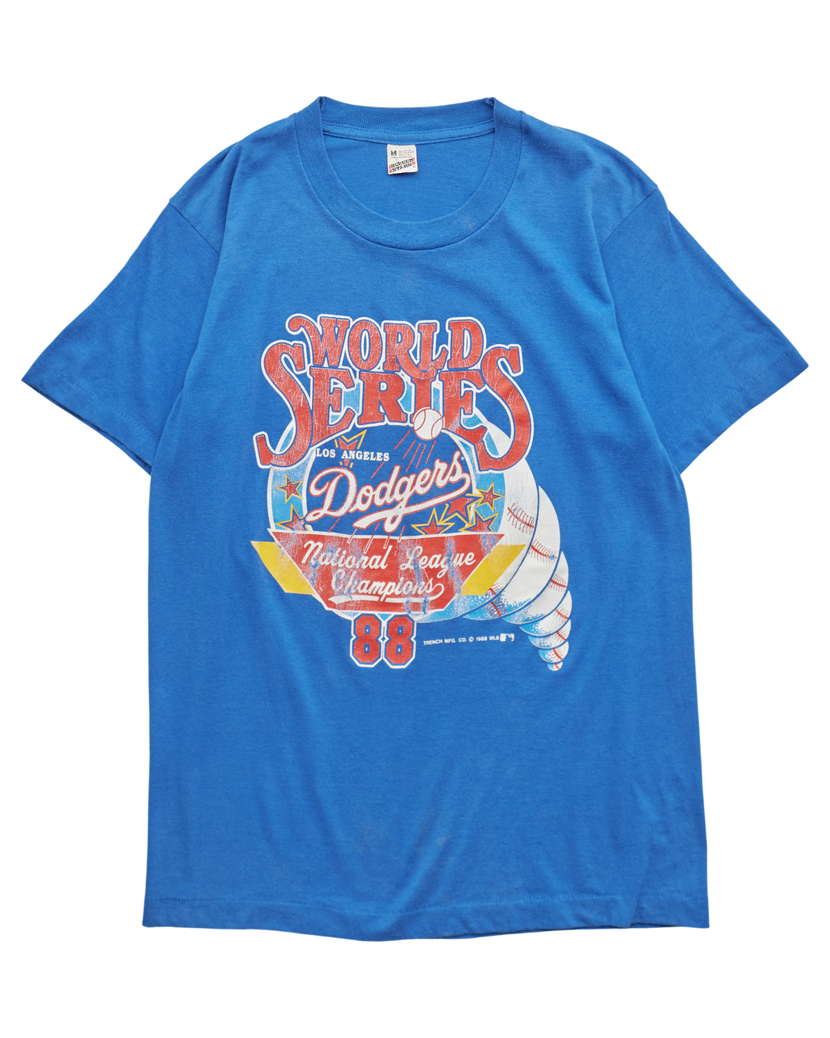 (2XL) 1988 Los Angeles Dodgers Screen Stars Best T-Shirt