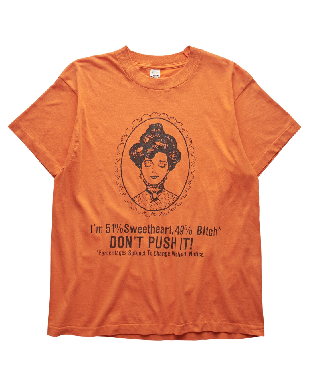 (S) 80s 49% Bitch Screen Stars T-Shirt