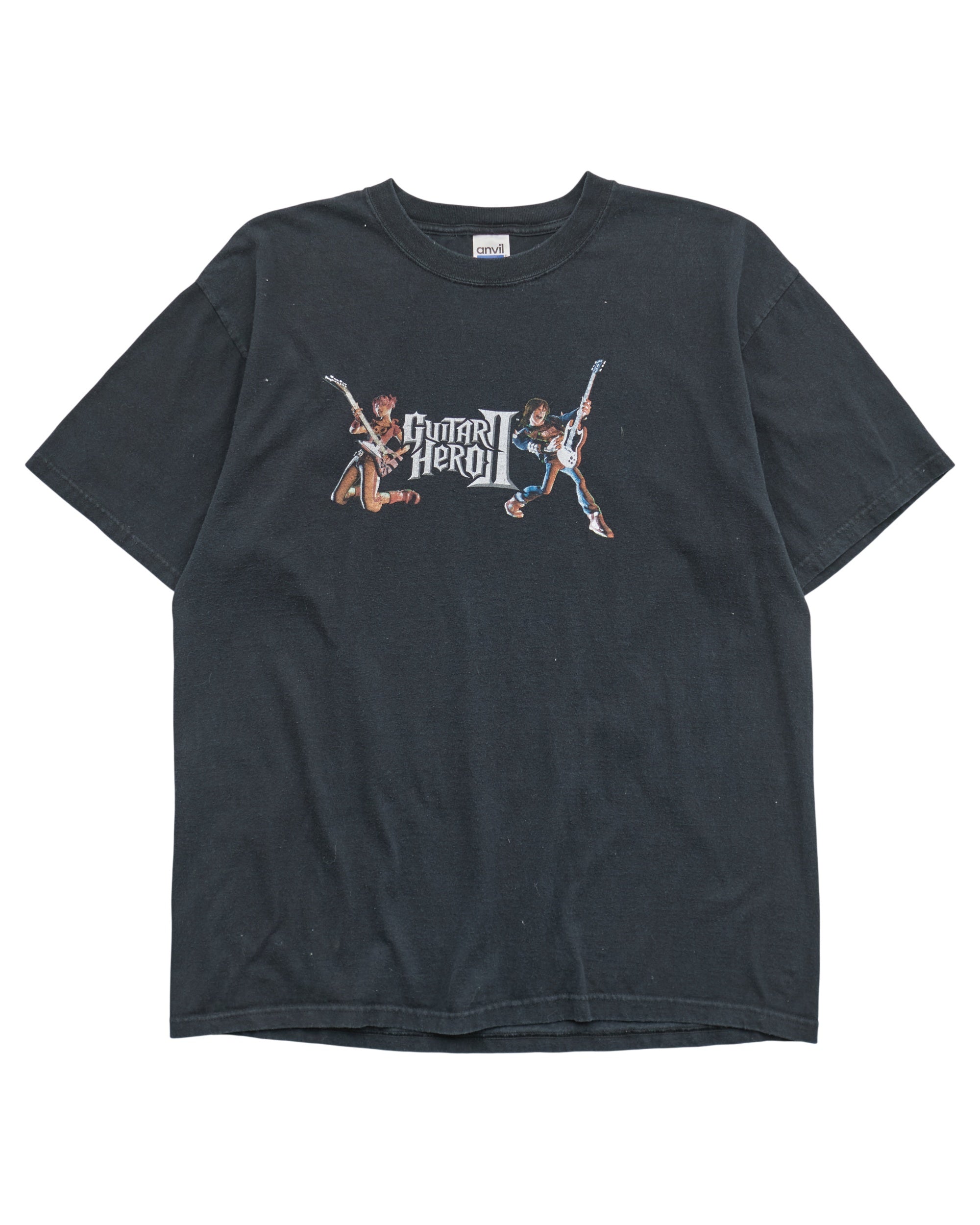 (M) 2000s Guitar Hero II Anvil T-Shirt