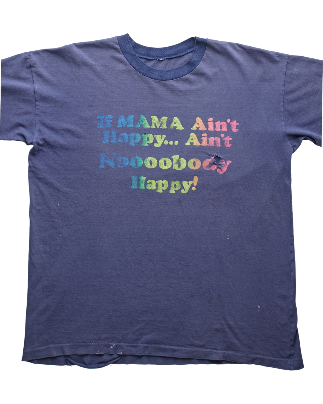 (2XL) 90s If Mama Ain't Happy Nobody Happy T-Shirt