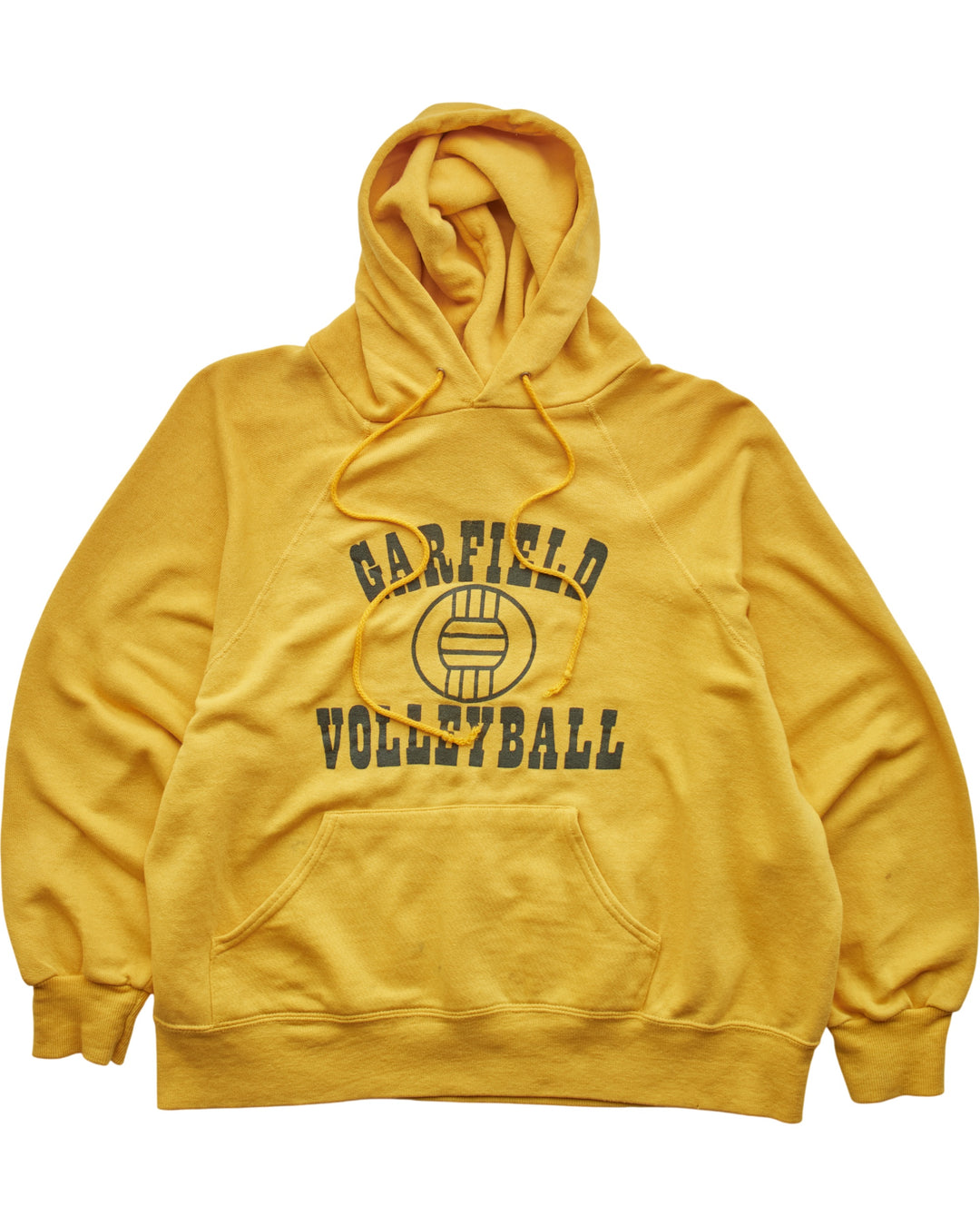 (M) 80s Garfield Volleyball Bassett-Walker Hoodie