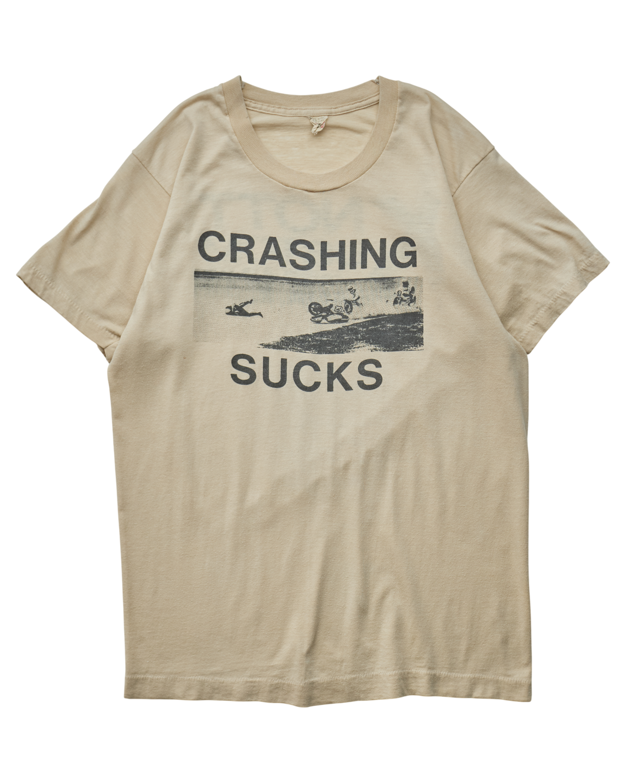 (M) 90s Crashing Sucks Screen Stars Best T-Shirt