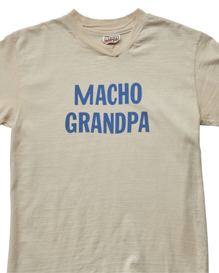 (S) 80s Macho Grandpa Hanes T-Shirt