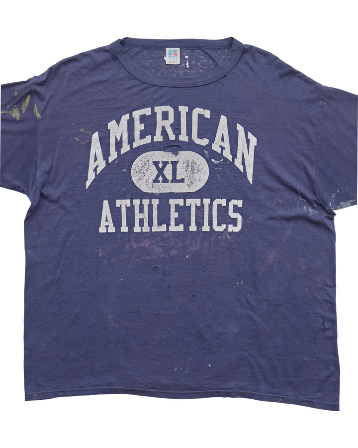 (2XL) 90s American Athletics Russell T-Shirt