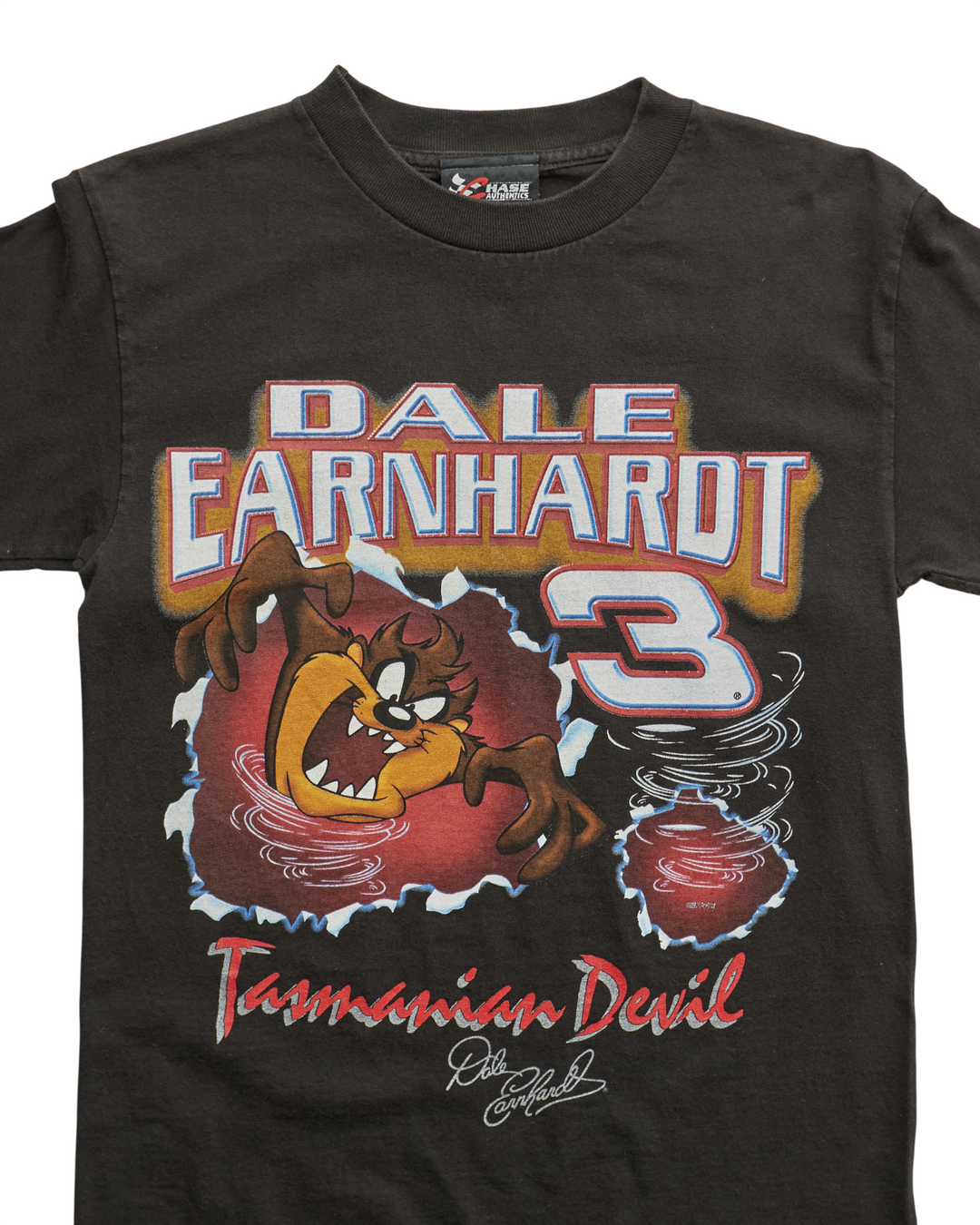 (2XL) 90s Dale Earnhardt Taz Chase Authentics T-Shirt