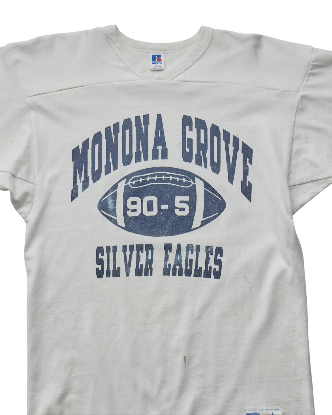 (L) 90s Monona Grove Silver Eagles Russell T-Shirt