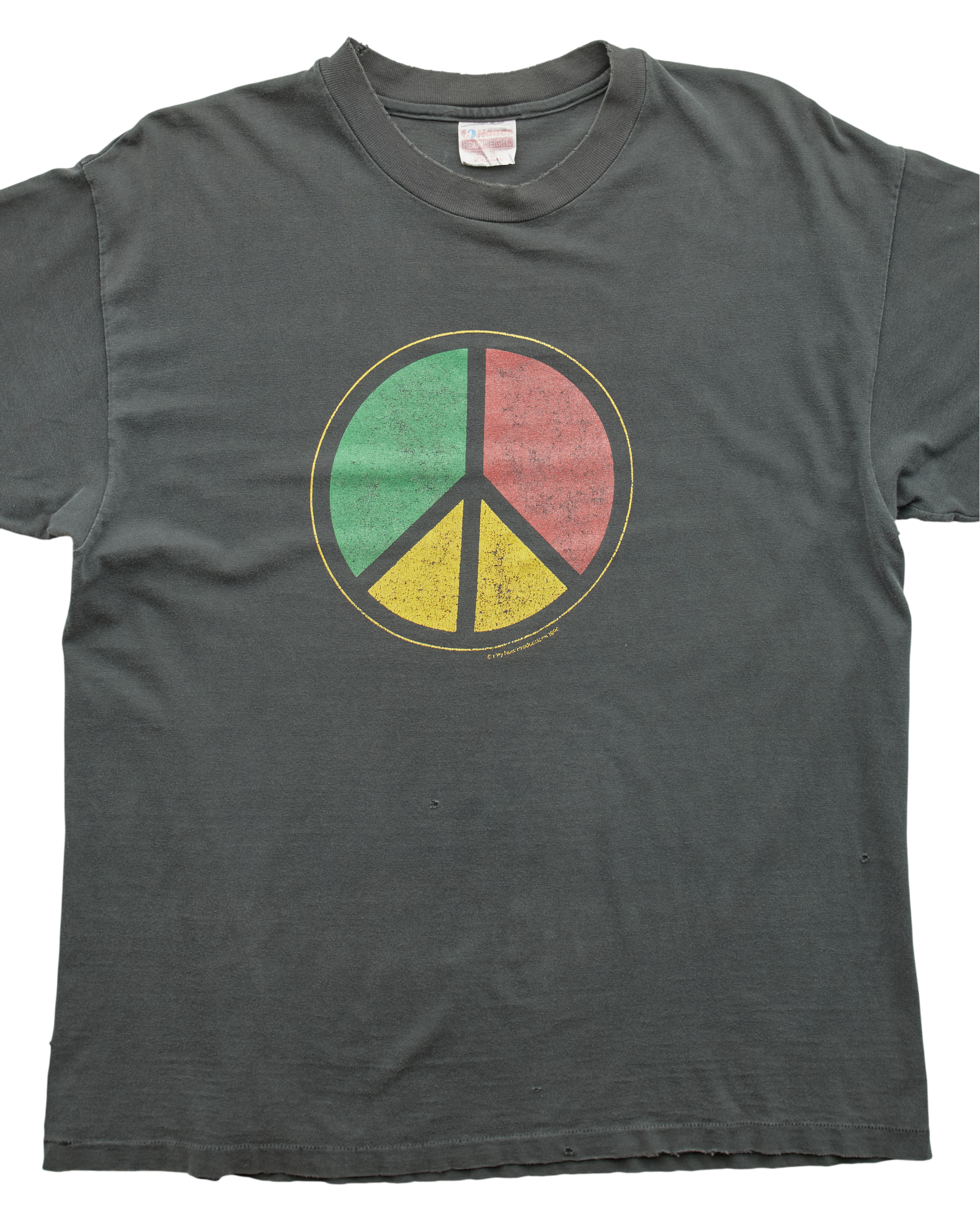 (M) 90s Peace Sign Hanes T-Shirt
