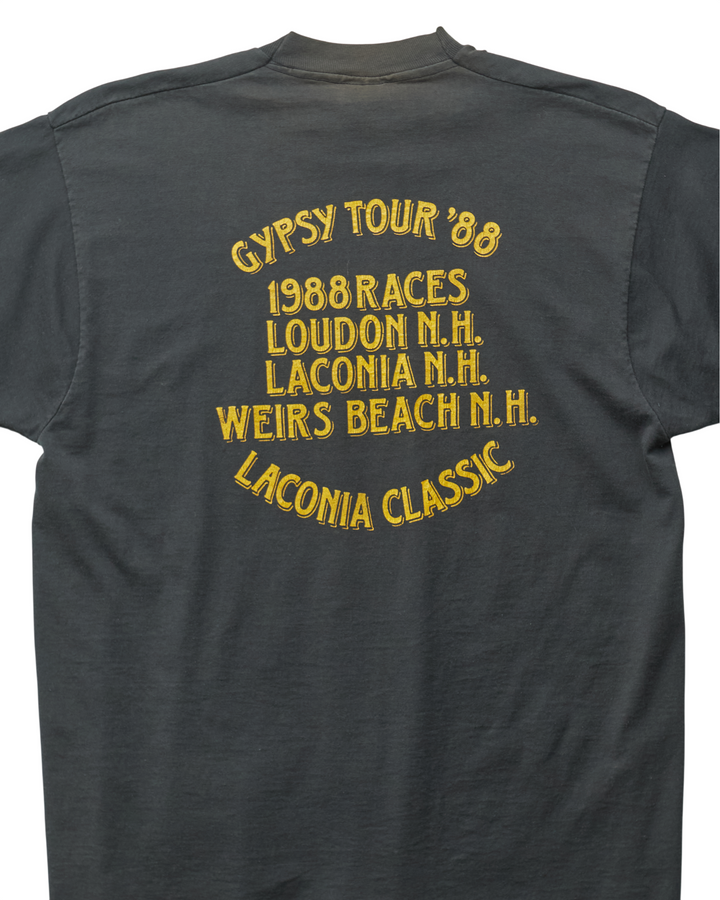 (M) 1988 Laconia Racing Screen Stars Best T-Shirt