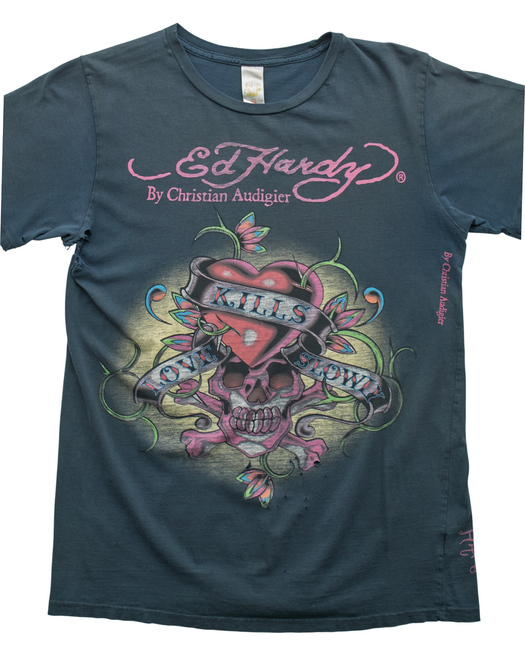 (S) 2000s Ed Hardy T-Shirt