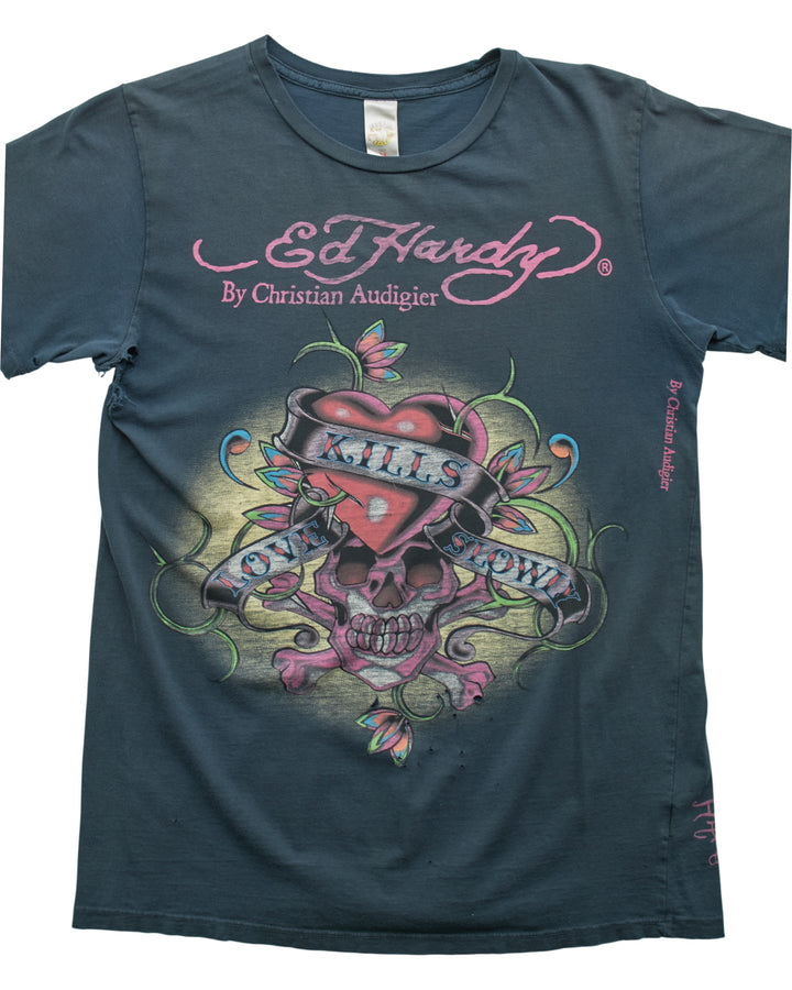 (S) 2000s Ed Hardy T-Shirt