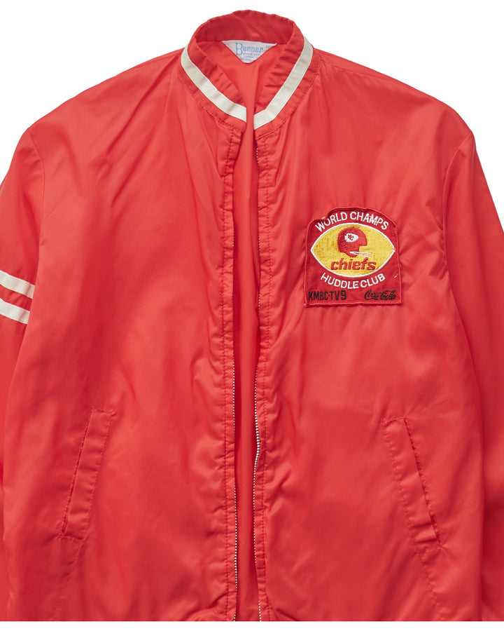 (XS) 70s Kansas City Chiefs Huddle Club Bonner Jacket