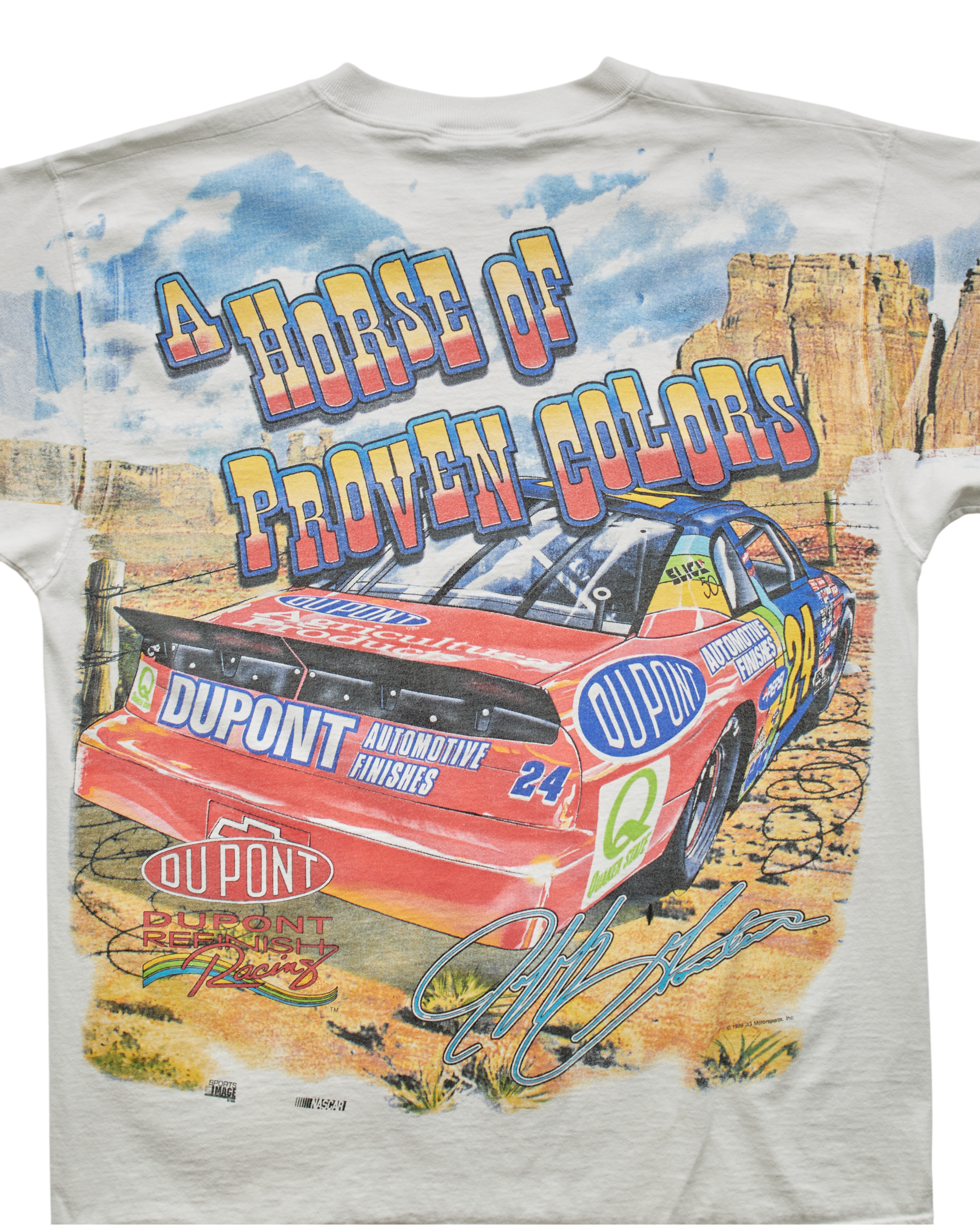 (M) 90s DuPont How The Race Was Won Chase Authentics T-Shirt