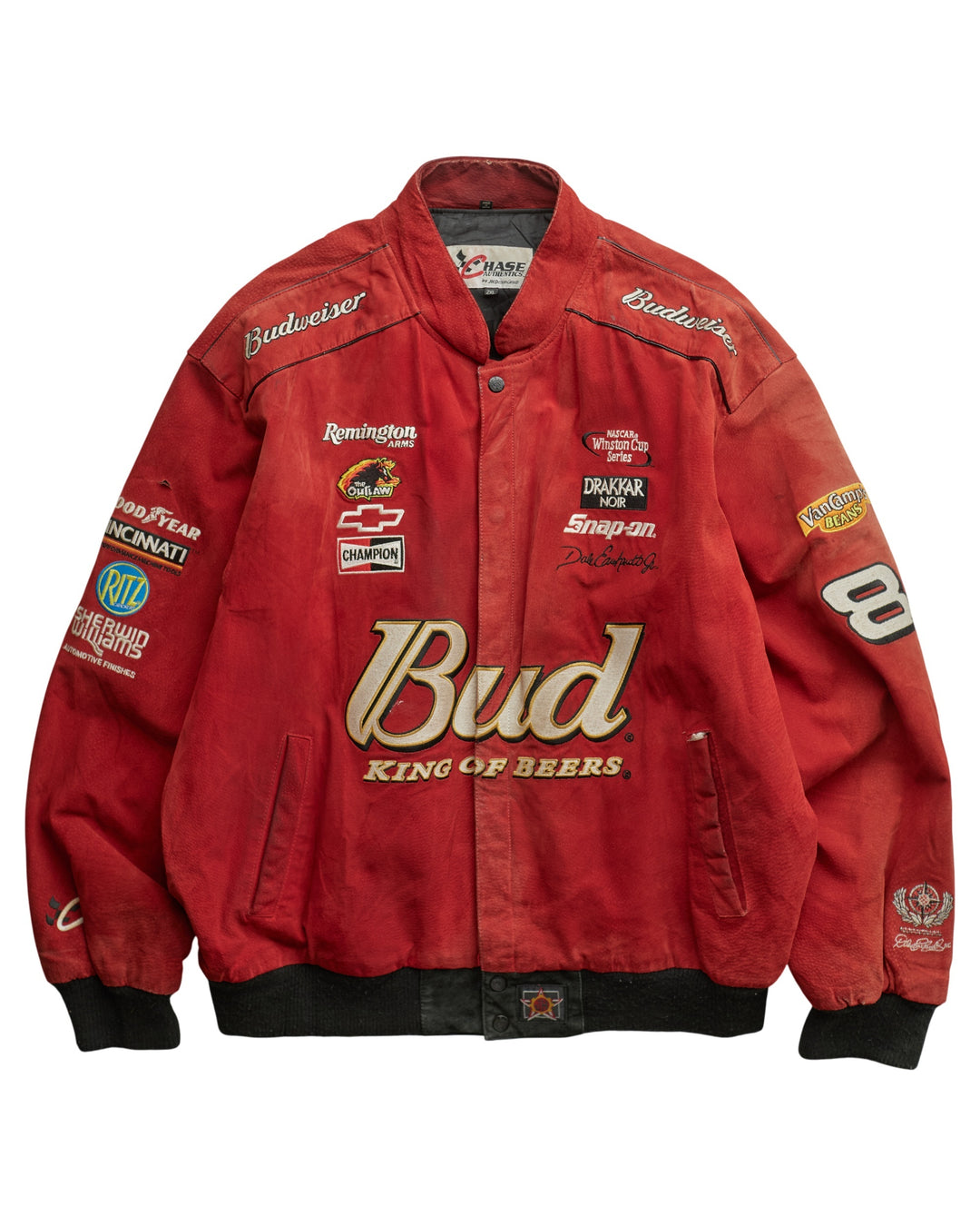 (XL) 2000s Budweiser Racing Chase Authentics Jacket
