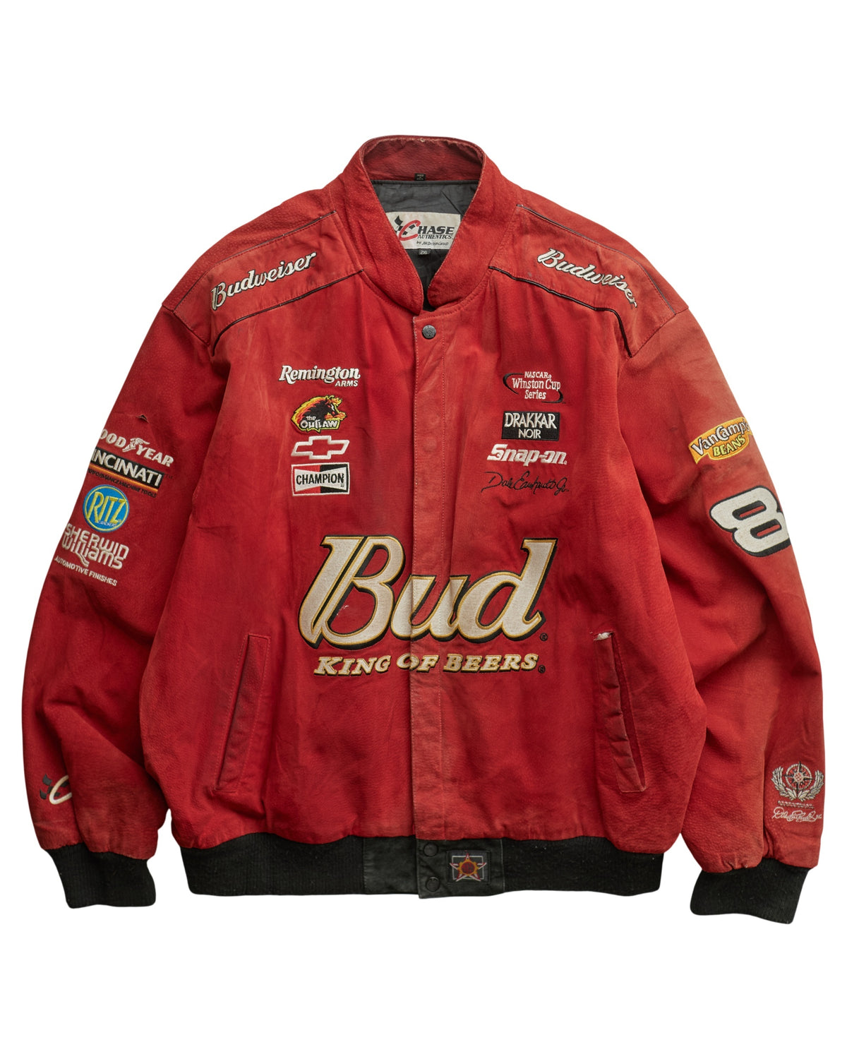(XL) 2000s Budweiser Racing Chase Authentics Jacket