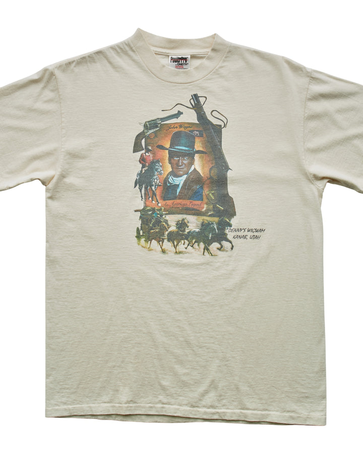 (M) 90s John Wayne Oneita T-Shirt