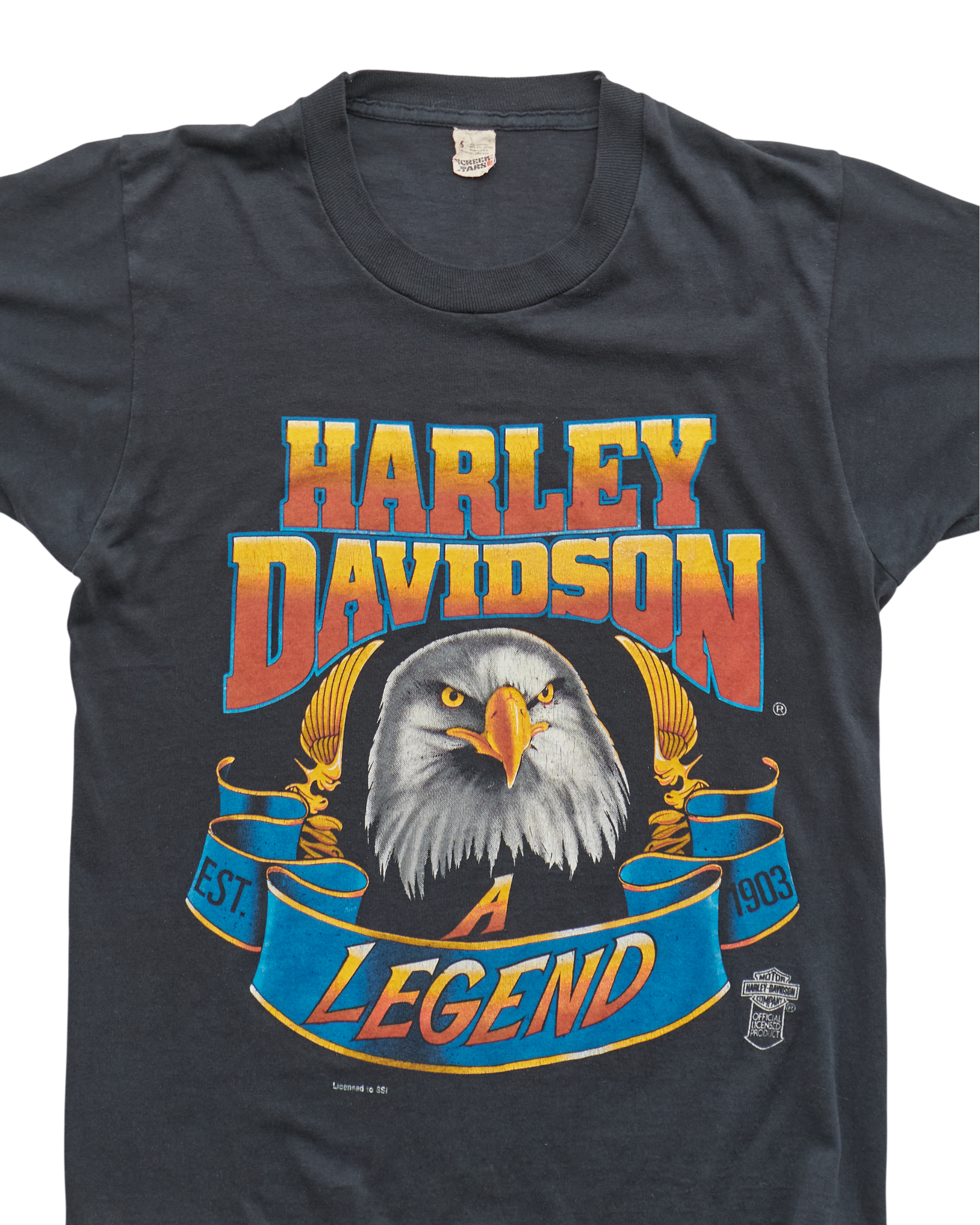 (XS) 80s Harley Davidson Screen Stars Best T-Shirt