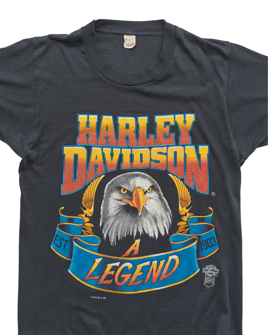 (XS) 80s Harley Davidson Screen Stars Best T-Shirt